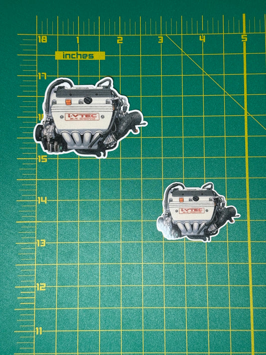 Honda K24A 2.4L i-VTEC Engine Sticker | Acura TSX (CL9) & K-Swap Decal