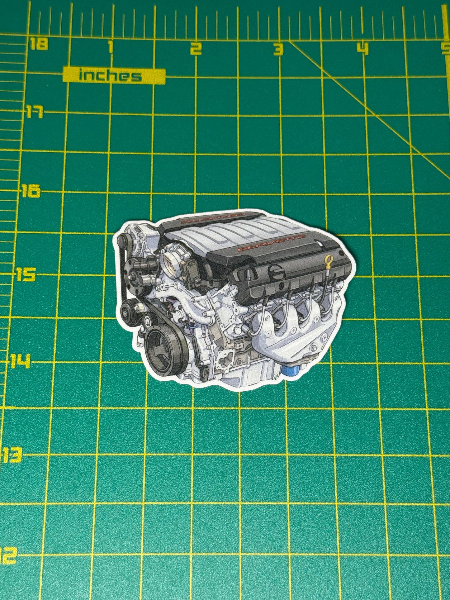 The Ultimate Modern Chevy V8 Sticker Collection (6-Pack)