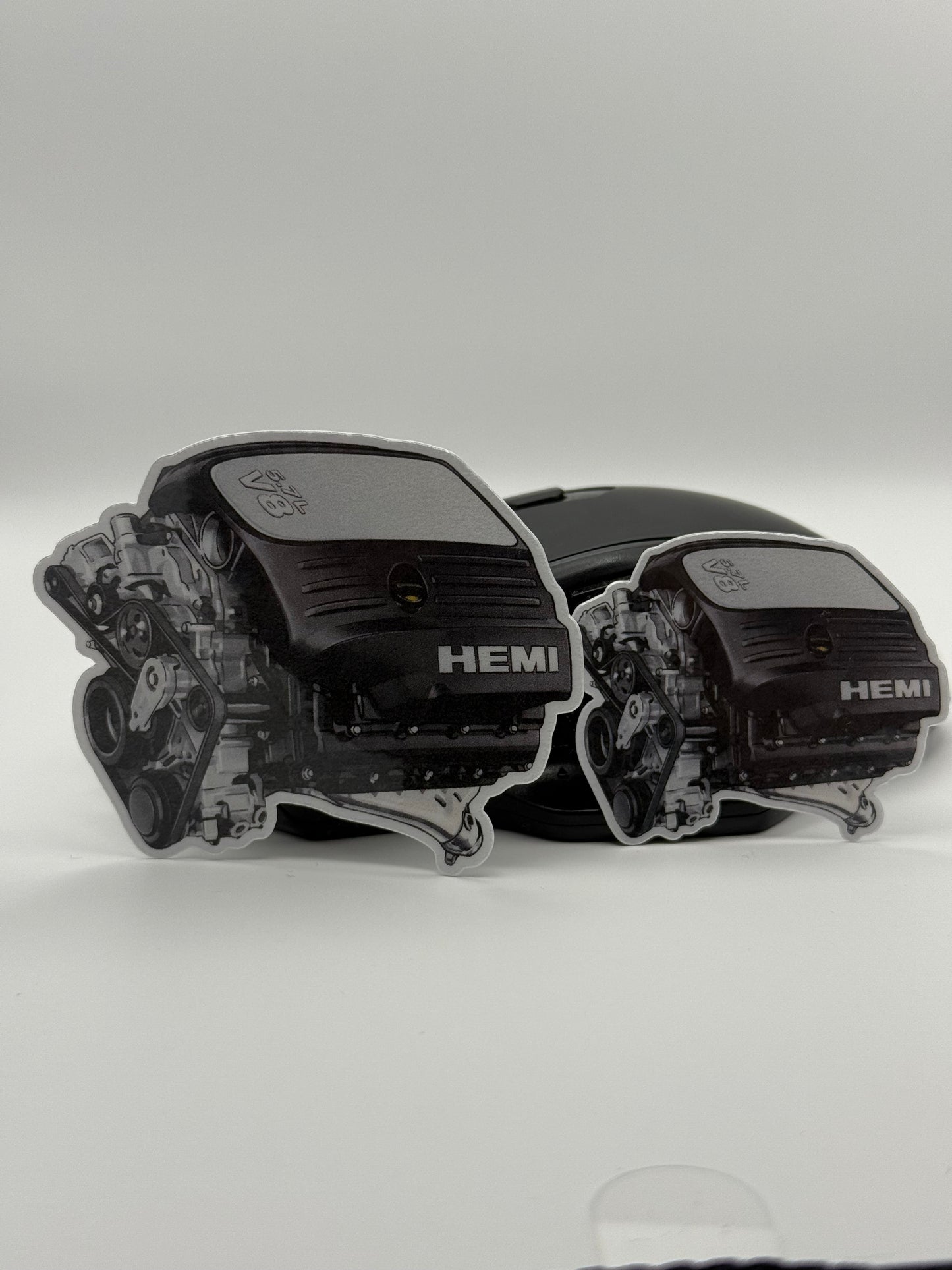 5.7L HEMI V8 Engine Die-Cut Sticker