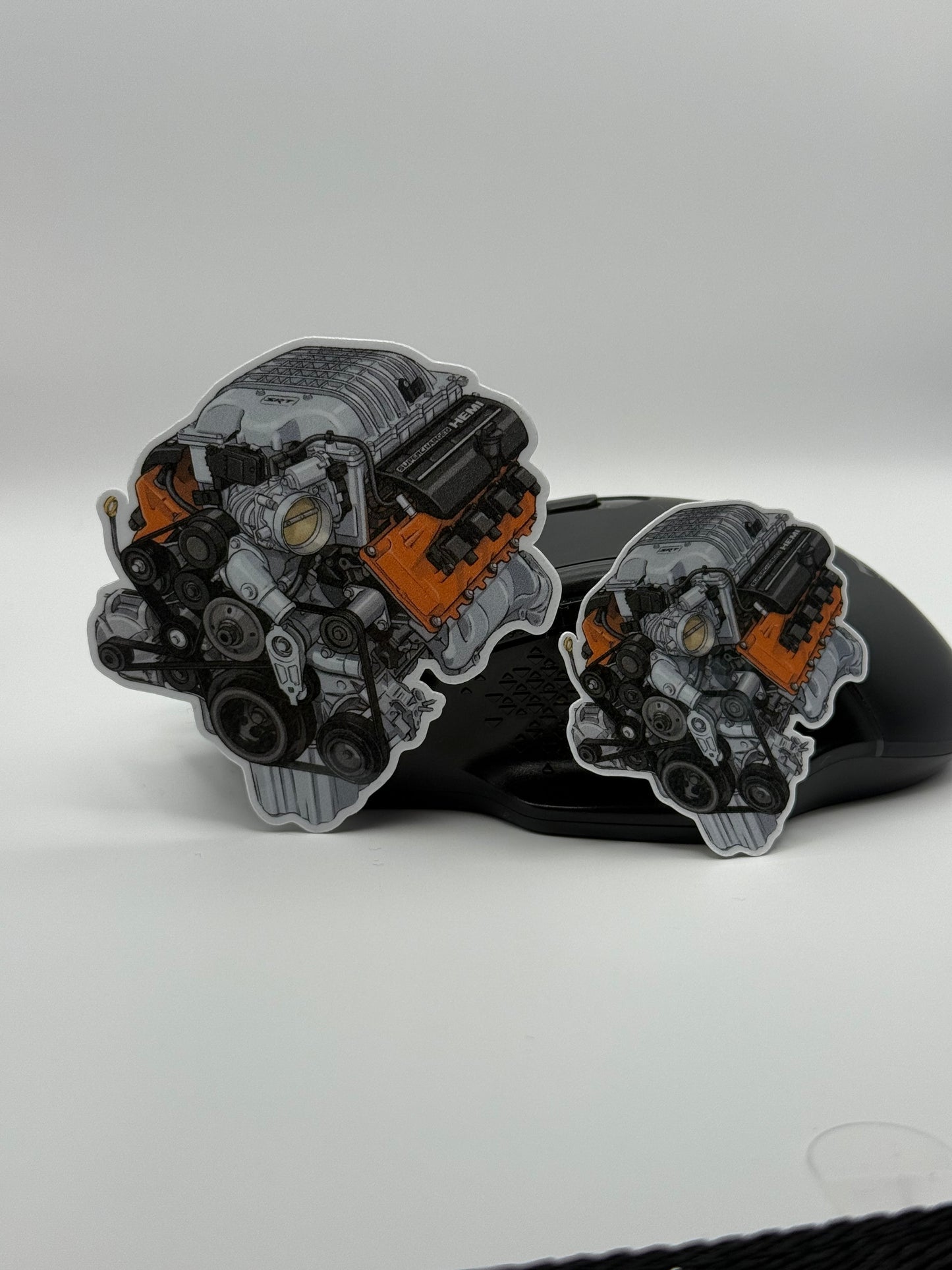 Hellcat 6.2L Supercharged HEMI Engine Sticker