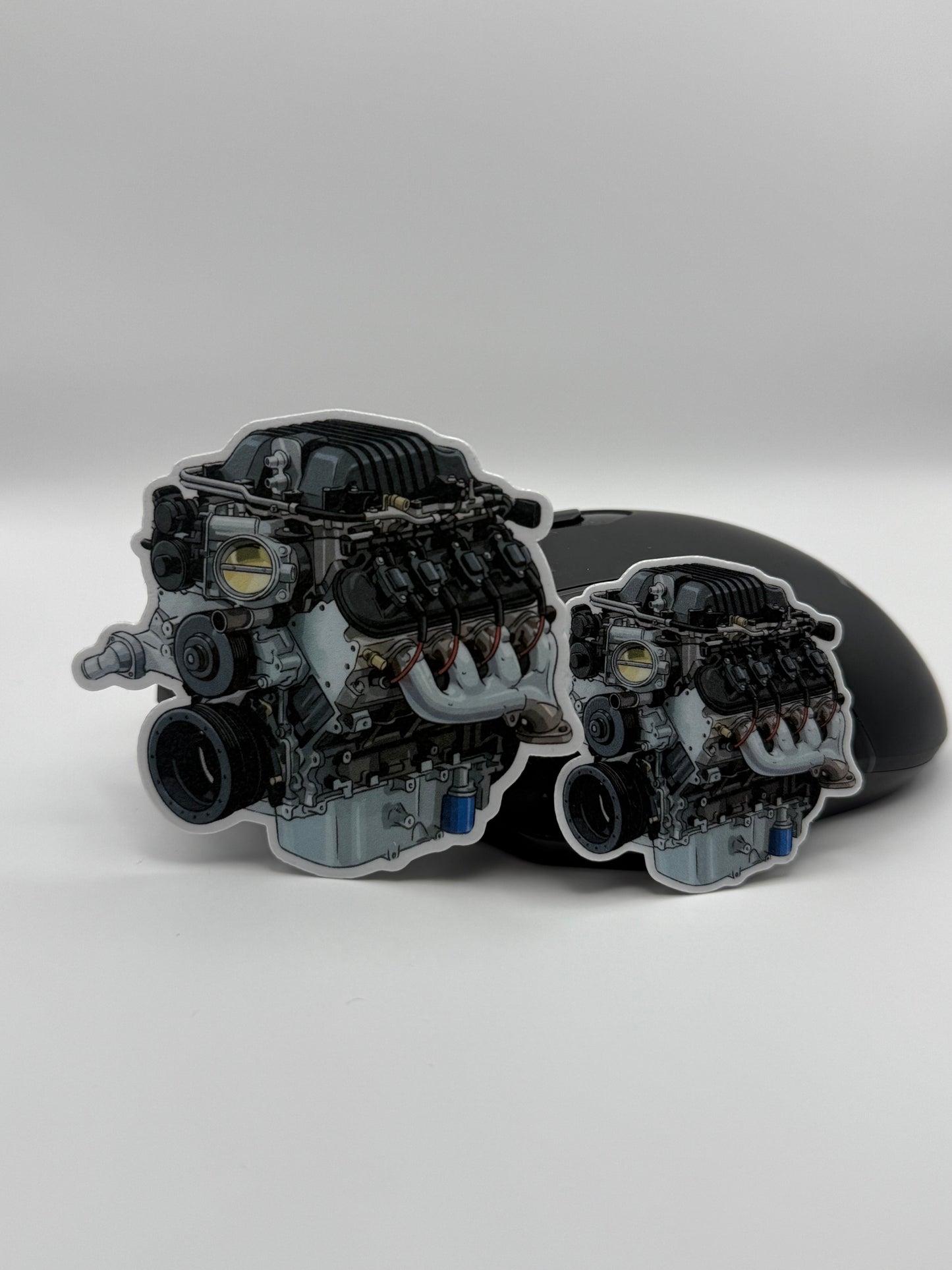 Chevrolet LSA Supercharged 6.2L V8 Engine Sticker