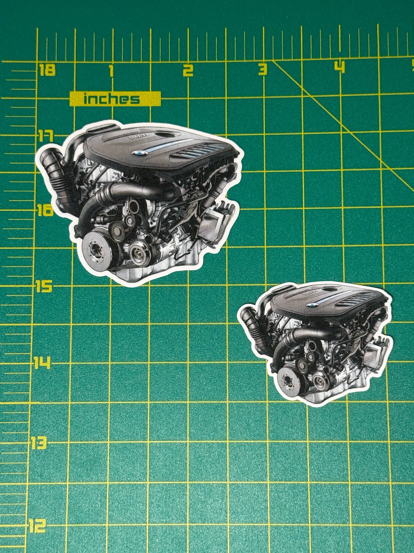 BMW B58 Engine Sticker | Toyota Supra MK5 (A90) & M340i Turbo Decal