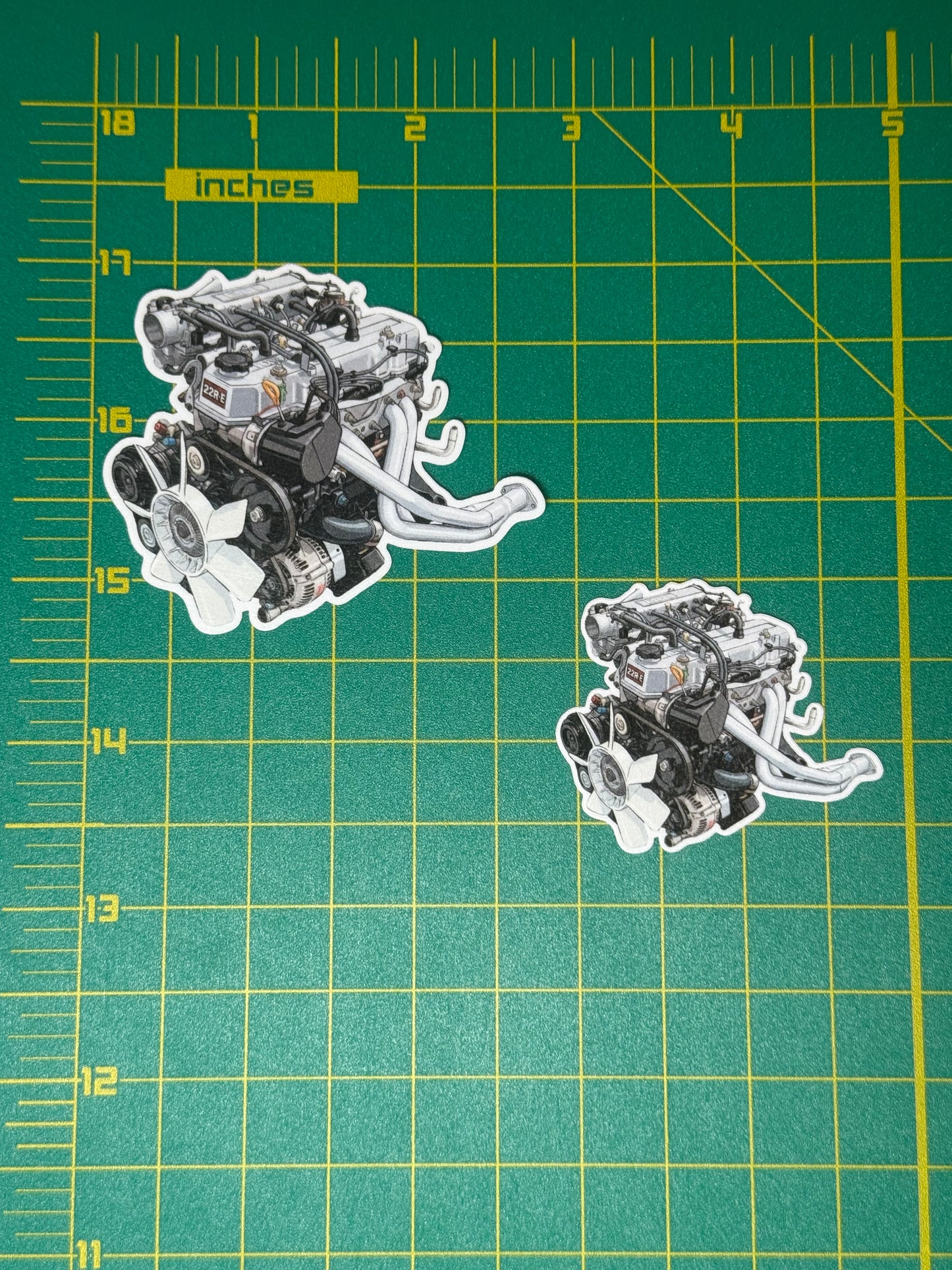 Toyota 22R-E "Bulletproof" Engine Sticker | Toyota Pickup, 4Runner & Hilux Decal