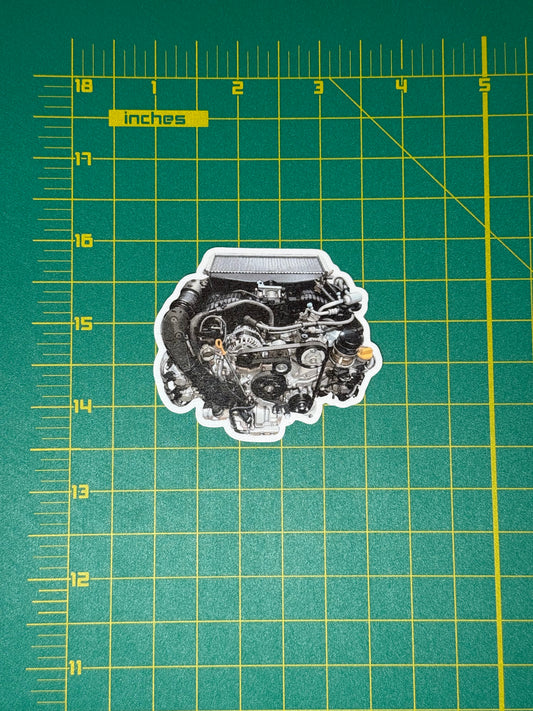 Subaru FA24 Turbo Engine Sticker | 2022+ WRX (VB) & Outback XT Decal