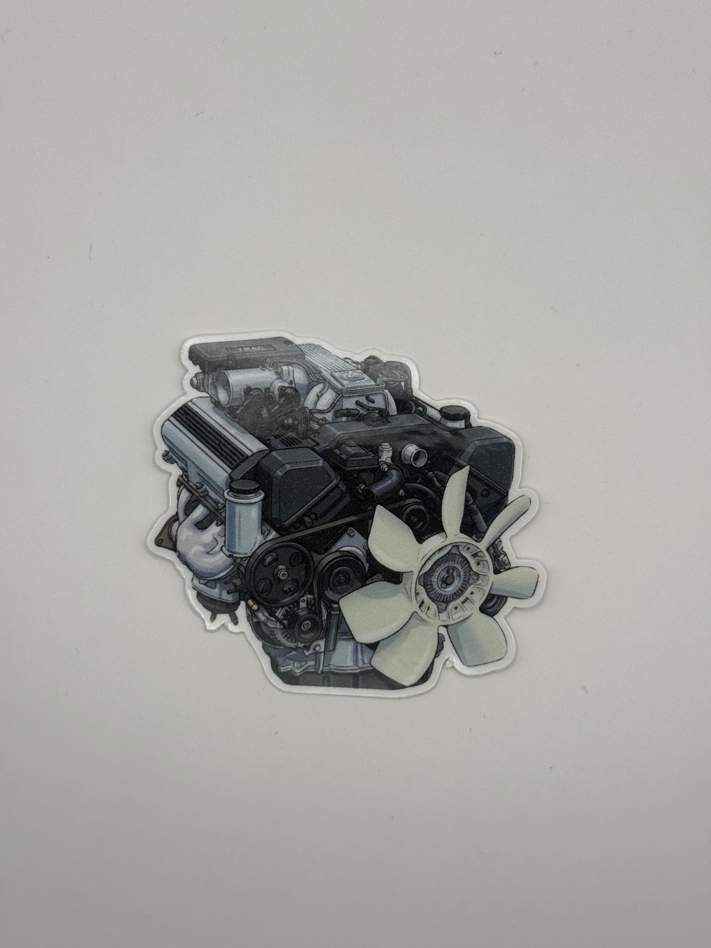 Lexus 1UZ-FE V8 Engine Sticker | LS400, SC400 & Drift Swap Decal