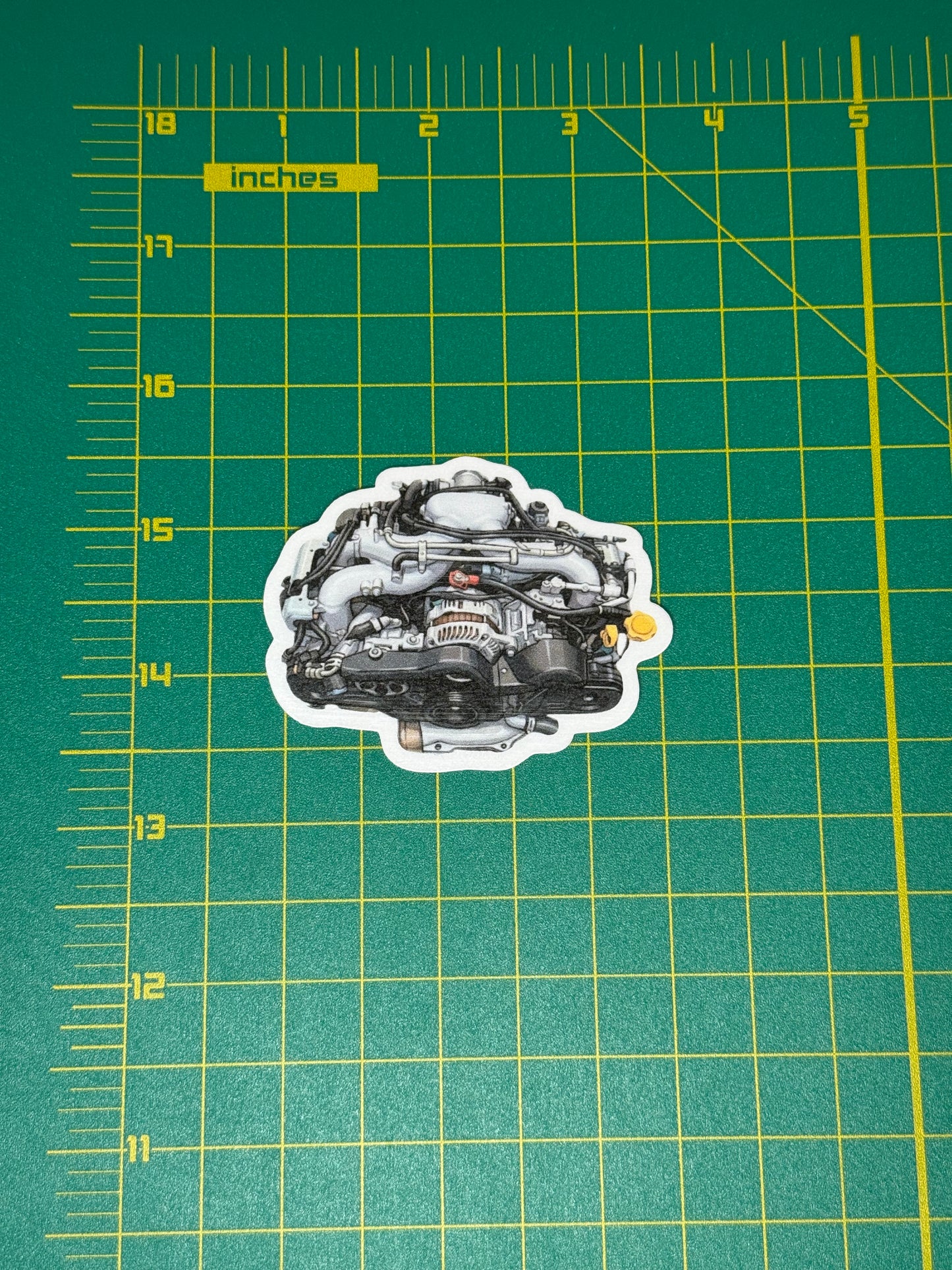 Subaru EJ25 SOHC Boxer Engine Sticker | Forester, Outback & Legacy N/A Decal