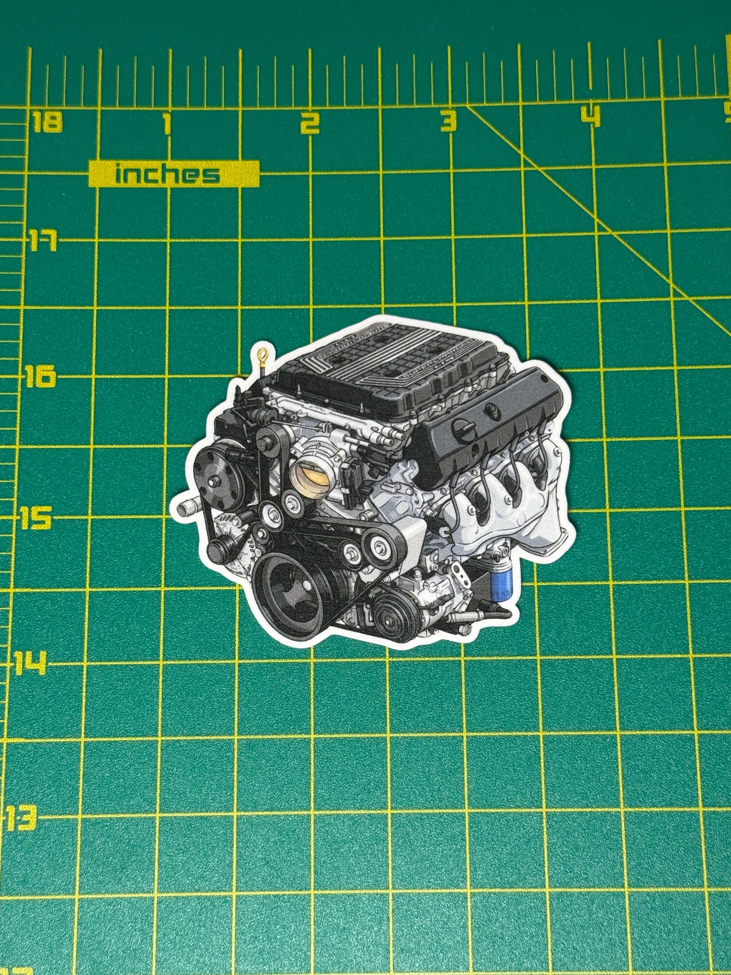 The Ultimate Modern Chevy V8 Sticker Collection (6-Pack)