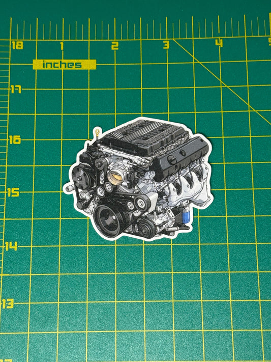 Chevrolet LT4 Supercharged 6.2L V8 Engine Sticker