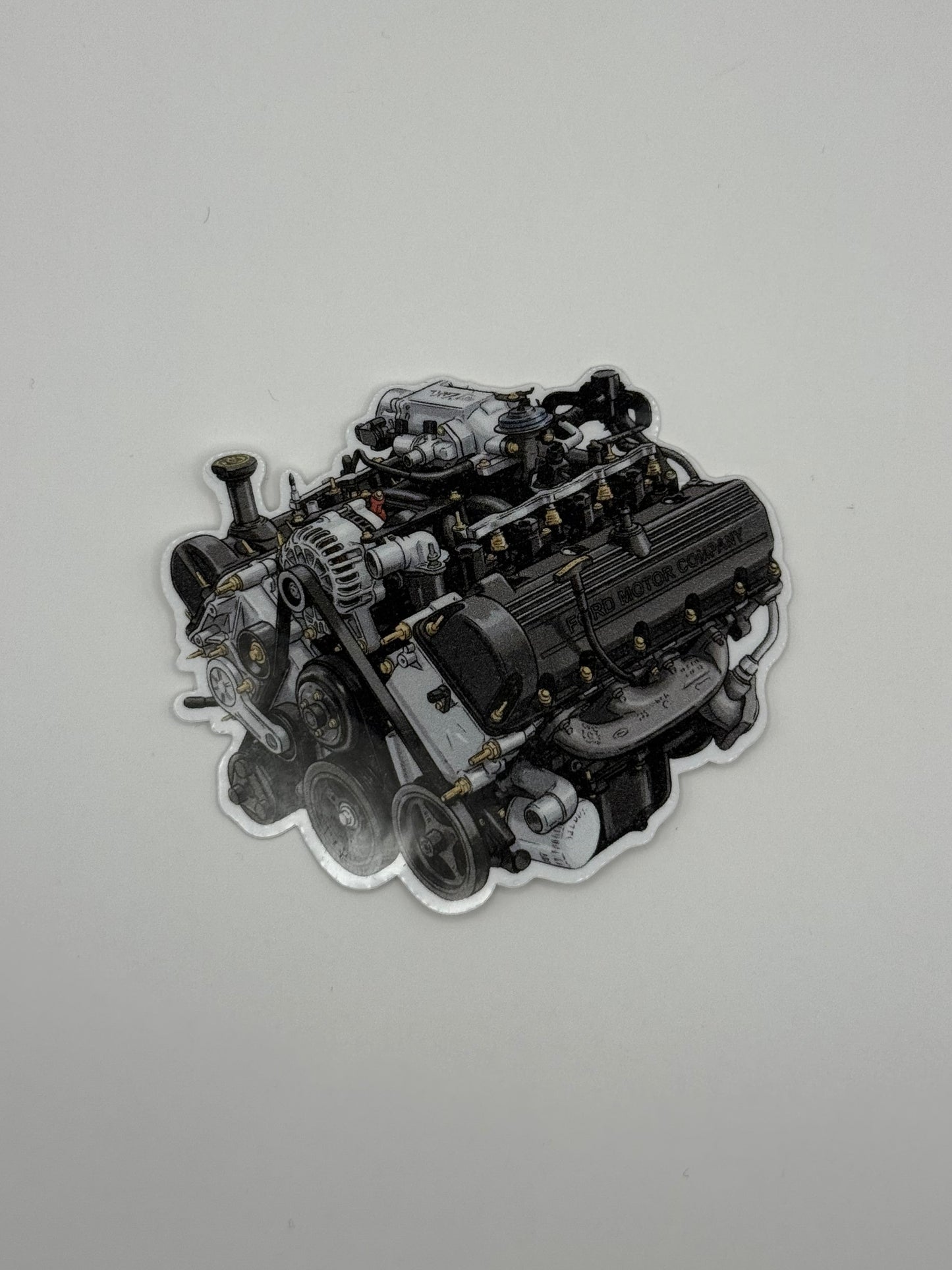 Ford 4.6L 2-Valve Modular V8 Engine Sticker