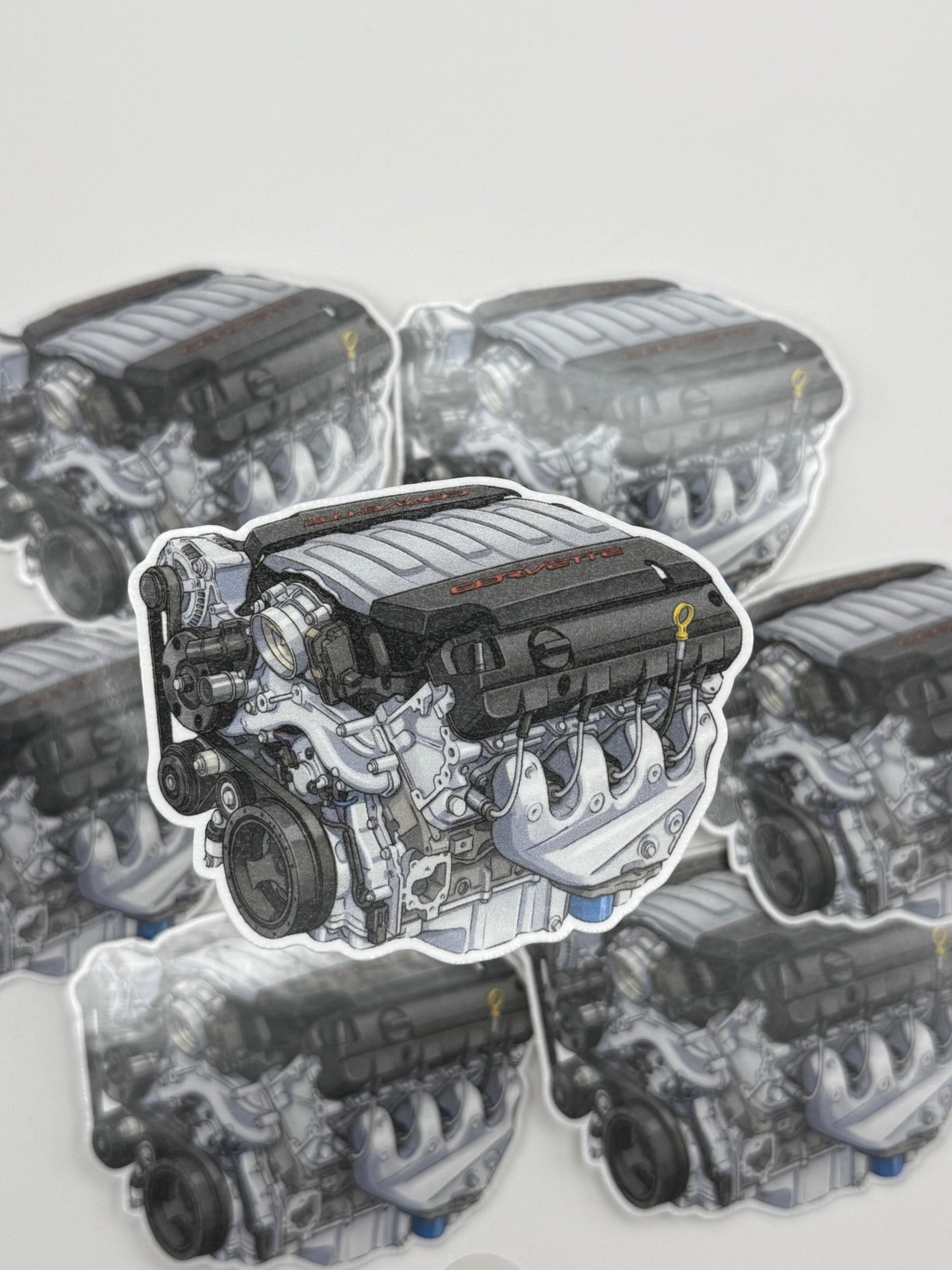 Chevrolet LT1 6.2L V8 Engine Sticker