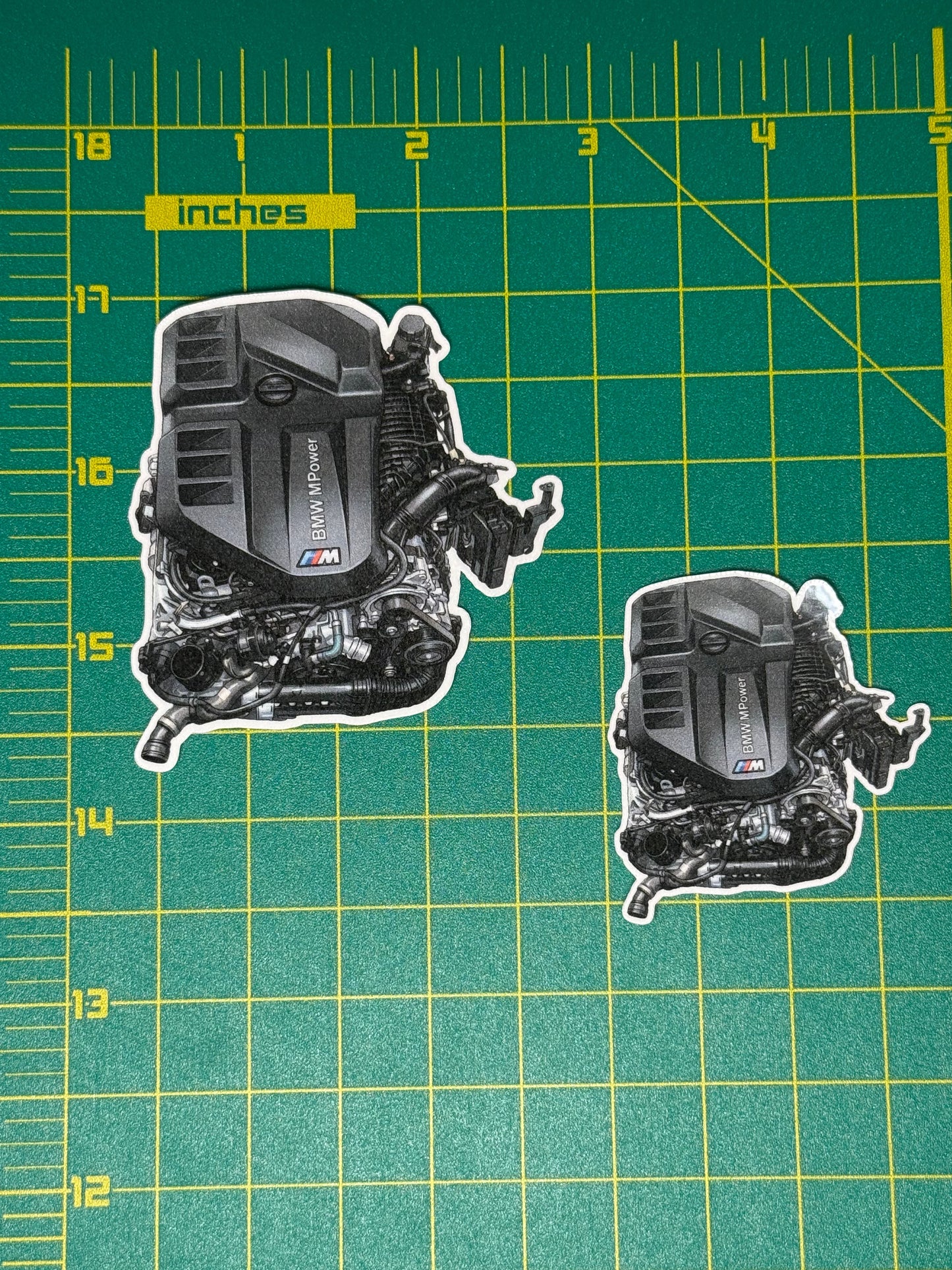 BMW S58 "M Power" Engine Sticker | G80 M3 & G82 M4 Twin Turbo Decal