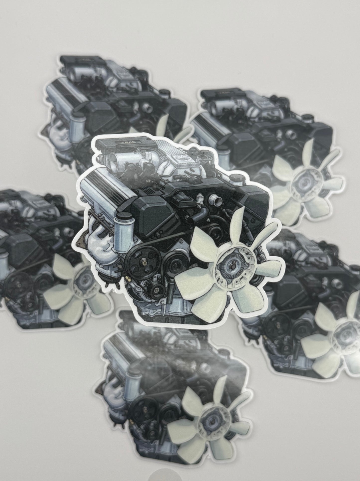 Lexus 1UZ-FE V8 Engine Sticker | LS400, SC400 & Drift Swap Decal