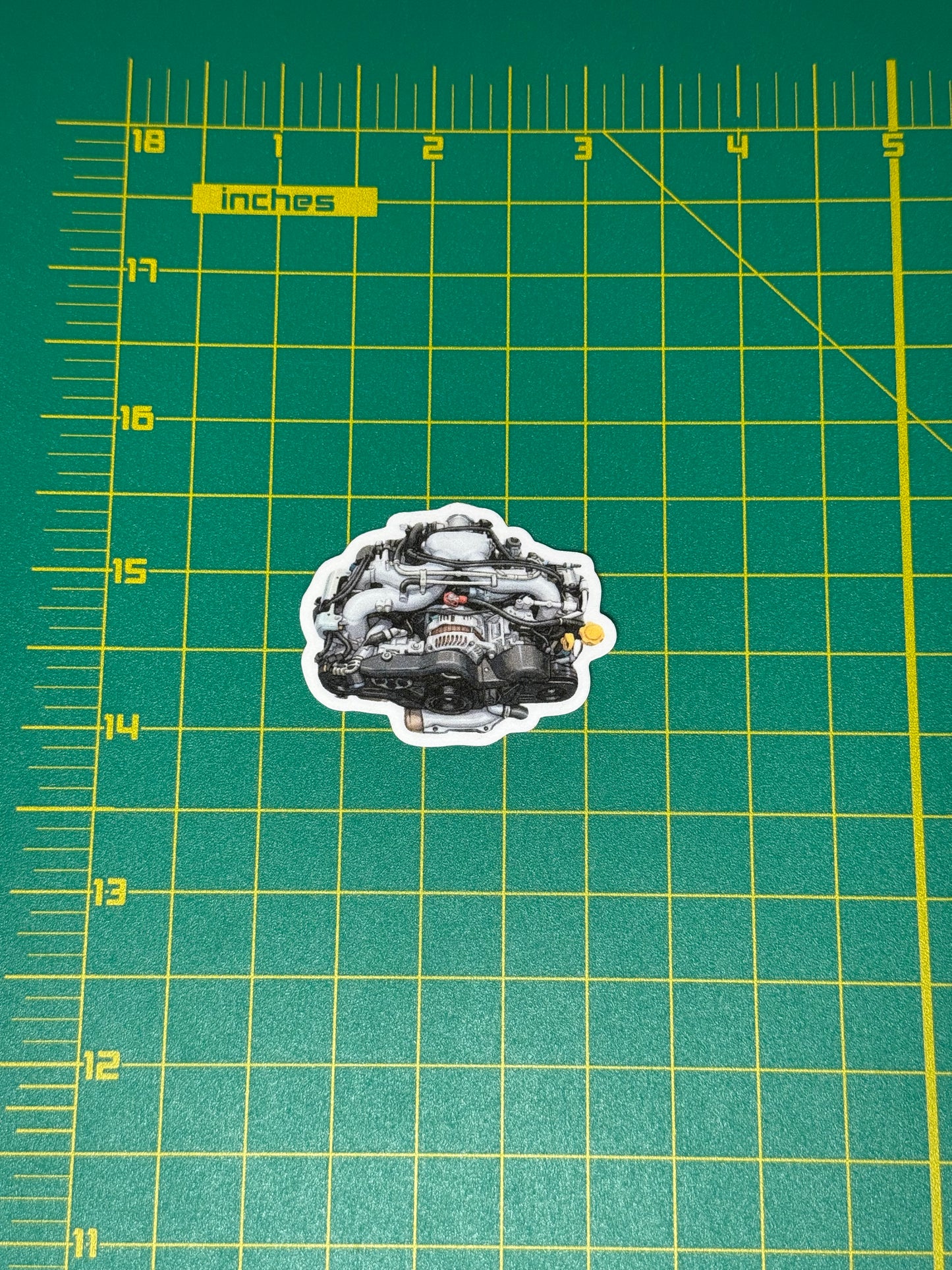 Subaru EJ25 SOHC Boxer Engine Sticker | Forester, Outback & Legacy N/A Decal