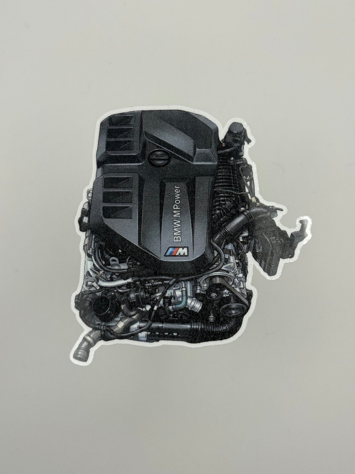 BMW S58 "M Power" Engine Sticker | G80 M3 & G82 M4 Twin Turbo Decal