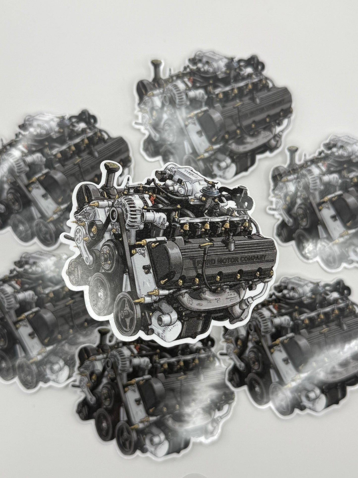 Ford 4.6L 2-Valve Modular V8 Engine Sticker