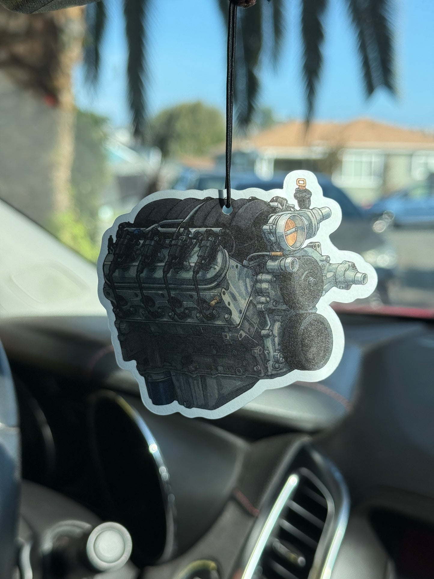 Chevy LS3 V8 Engine Custom Air Freshener – New Car Scent