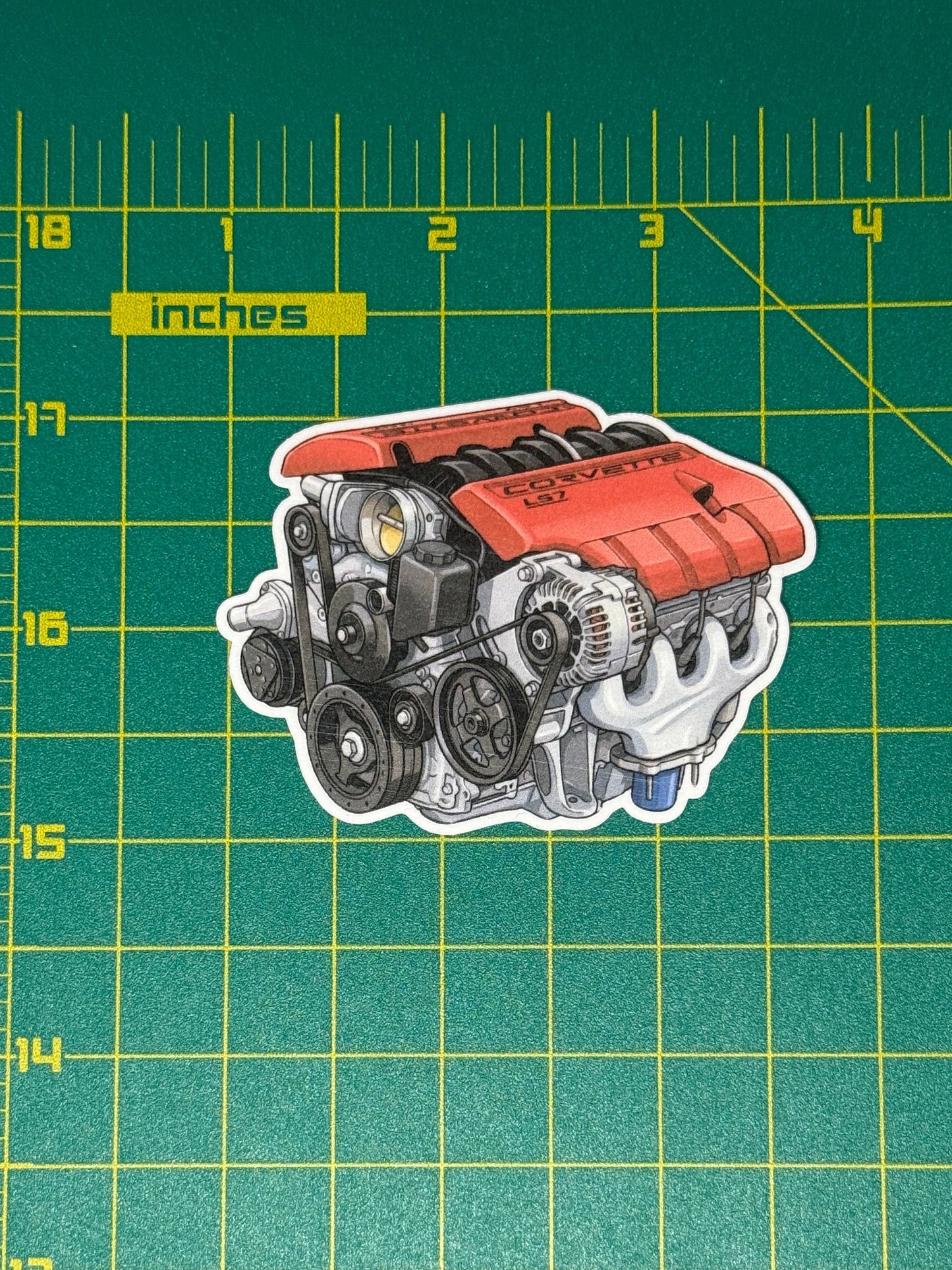 The Ultimate Modern Chevy V8 Sticker Collection (6-Pack)