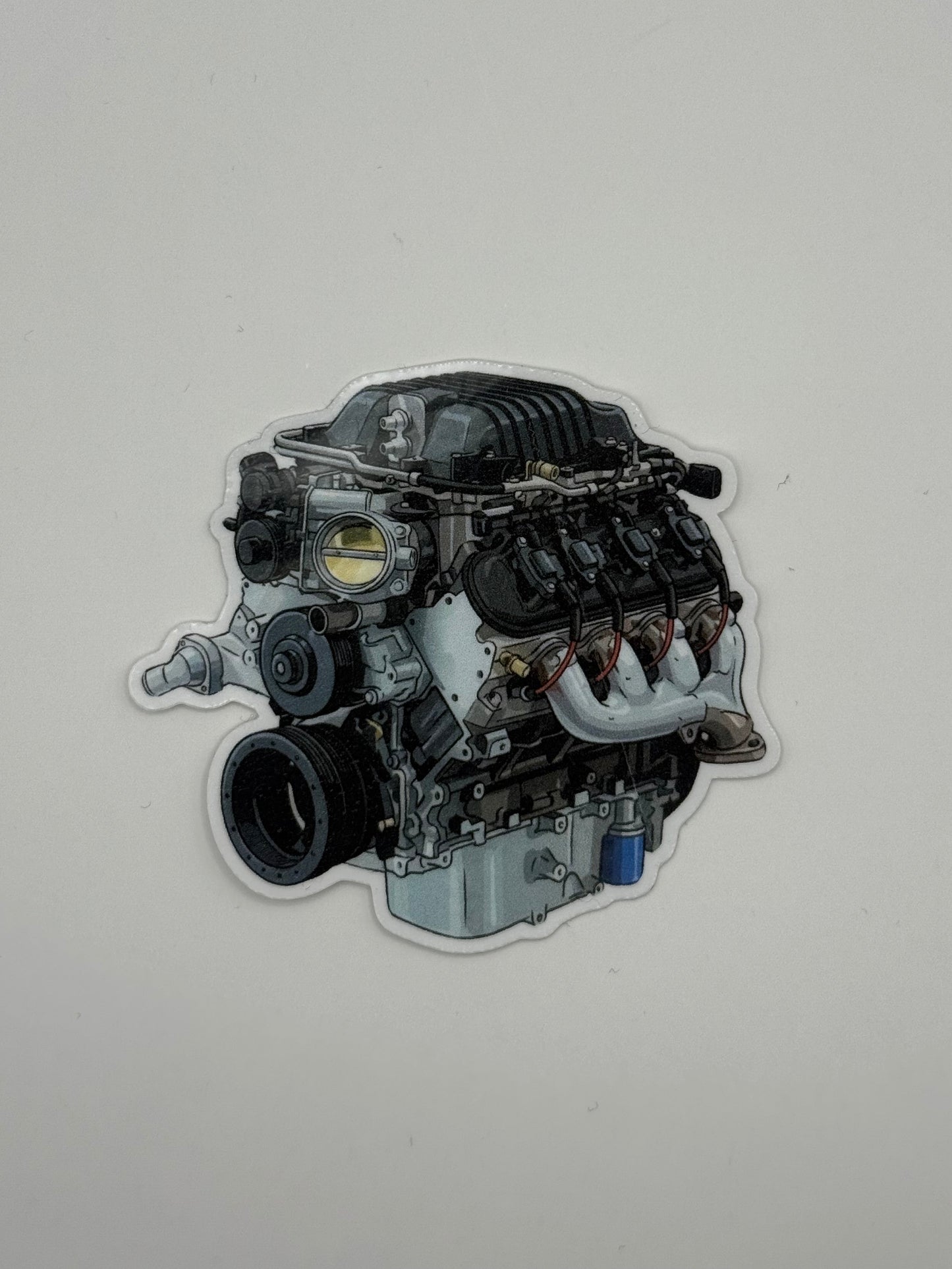 Chevrolet LSA Supercharged 6.2L V8 Engine Sticker