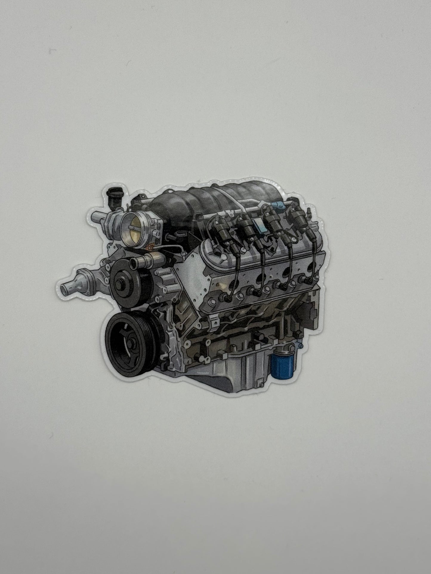 LS3 6.2L V8 Engine Sticker