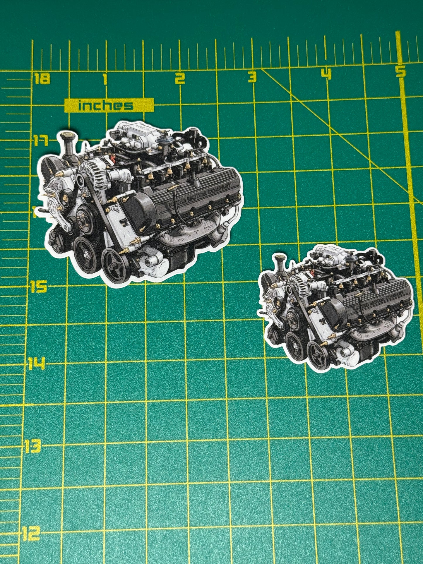 Ford 4.6L 2-Valve Modular V8 Engine Sticker