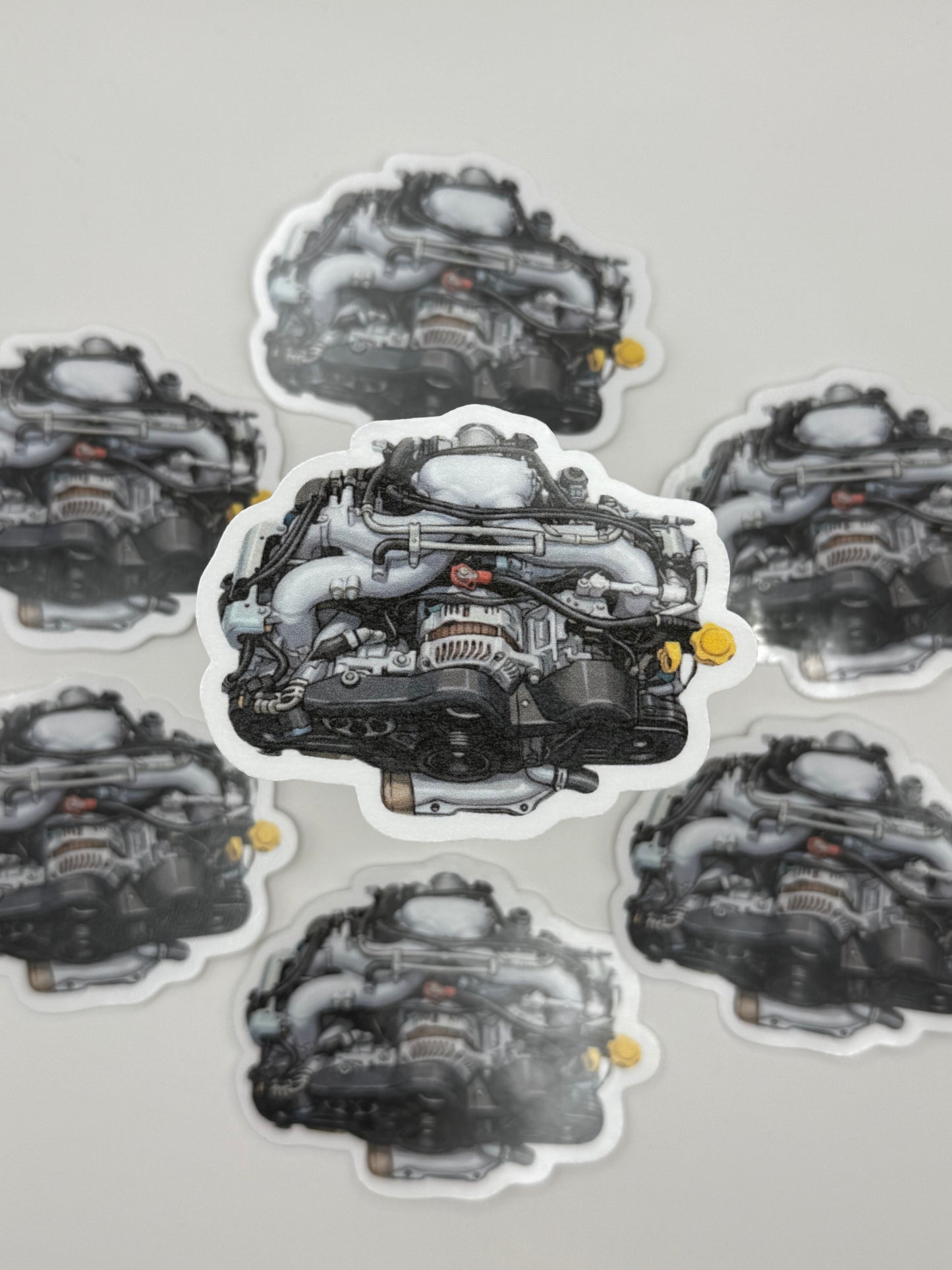 Subaru EJ25 SOHC Boxer Engine Sticker | Forester, Outback & Legacy N/A Decal