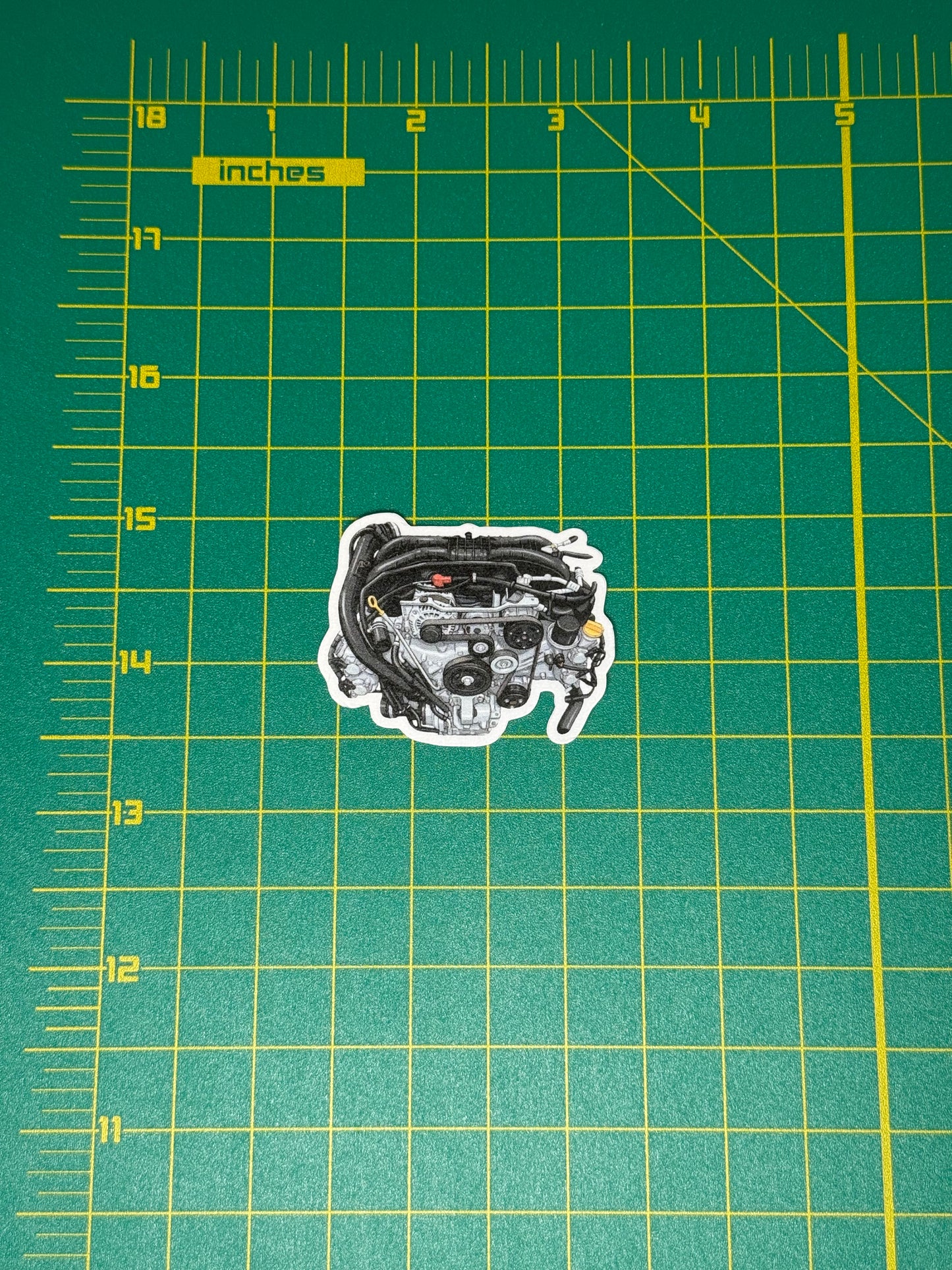 Subaru FA20 DIT Turbo Engine Sticker | WRX (2015+) & Forester XT Decal