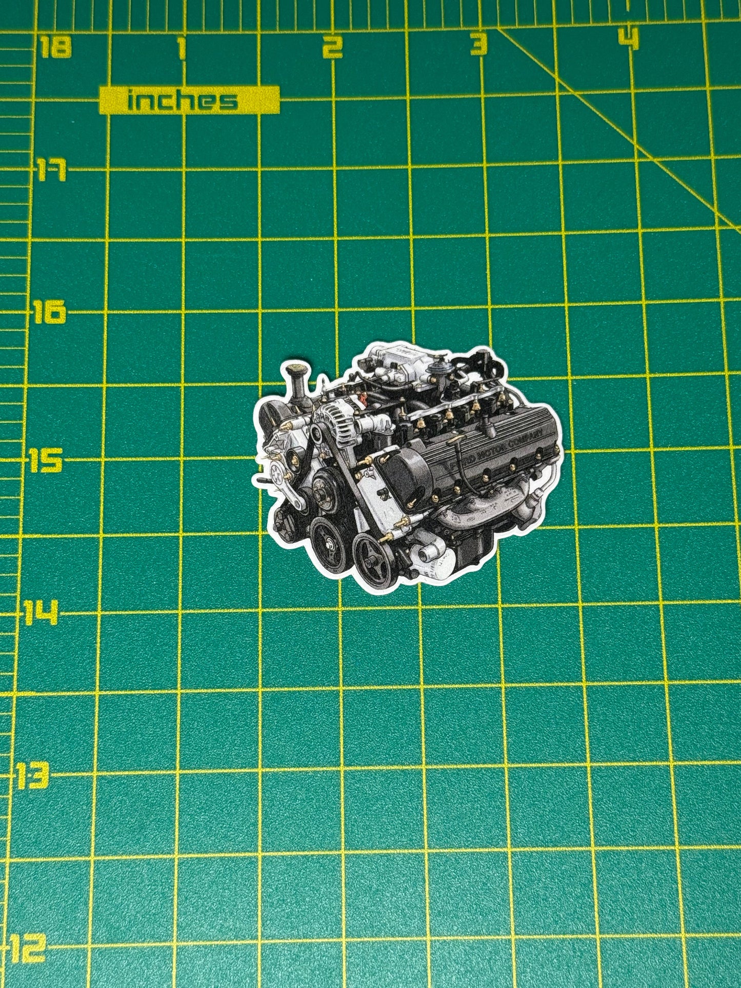 Ford 4.6L 2-Valve Modular V8 Engine Sticker