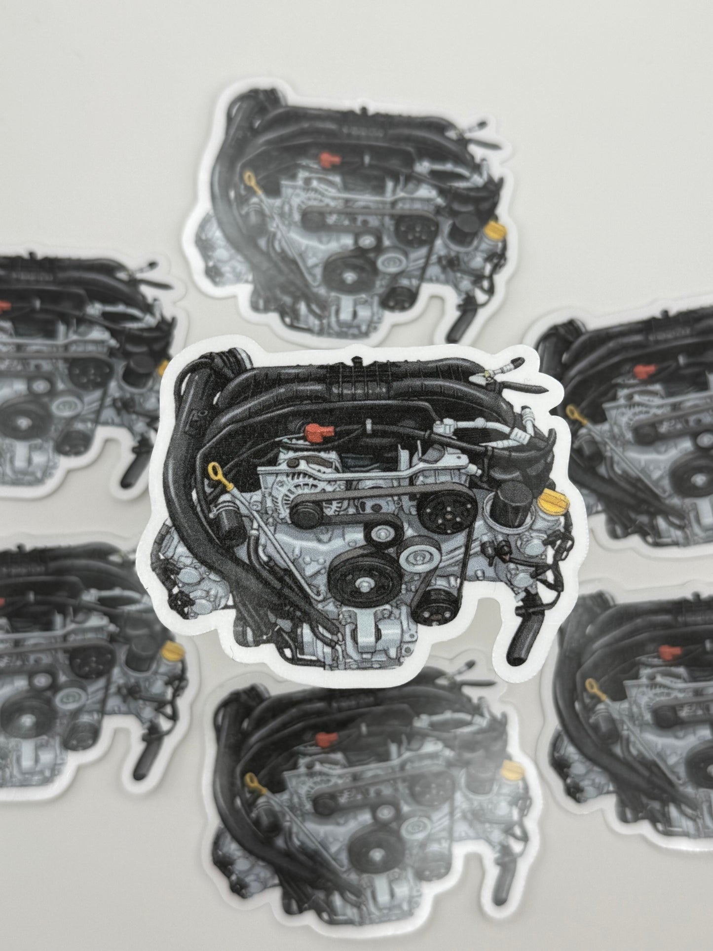 Subaru FA20 DIT Turbo Engine Sticker | WRX (2015+) & Forester XT Decal