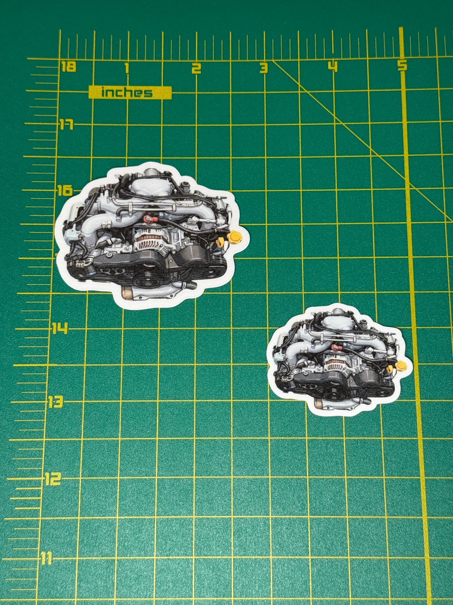 Subaru EJ25 SOHC Boxer Engine Sticker | Forester, Outback & Legacy N/A Decal