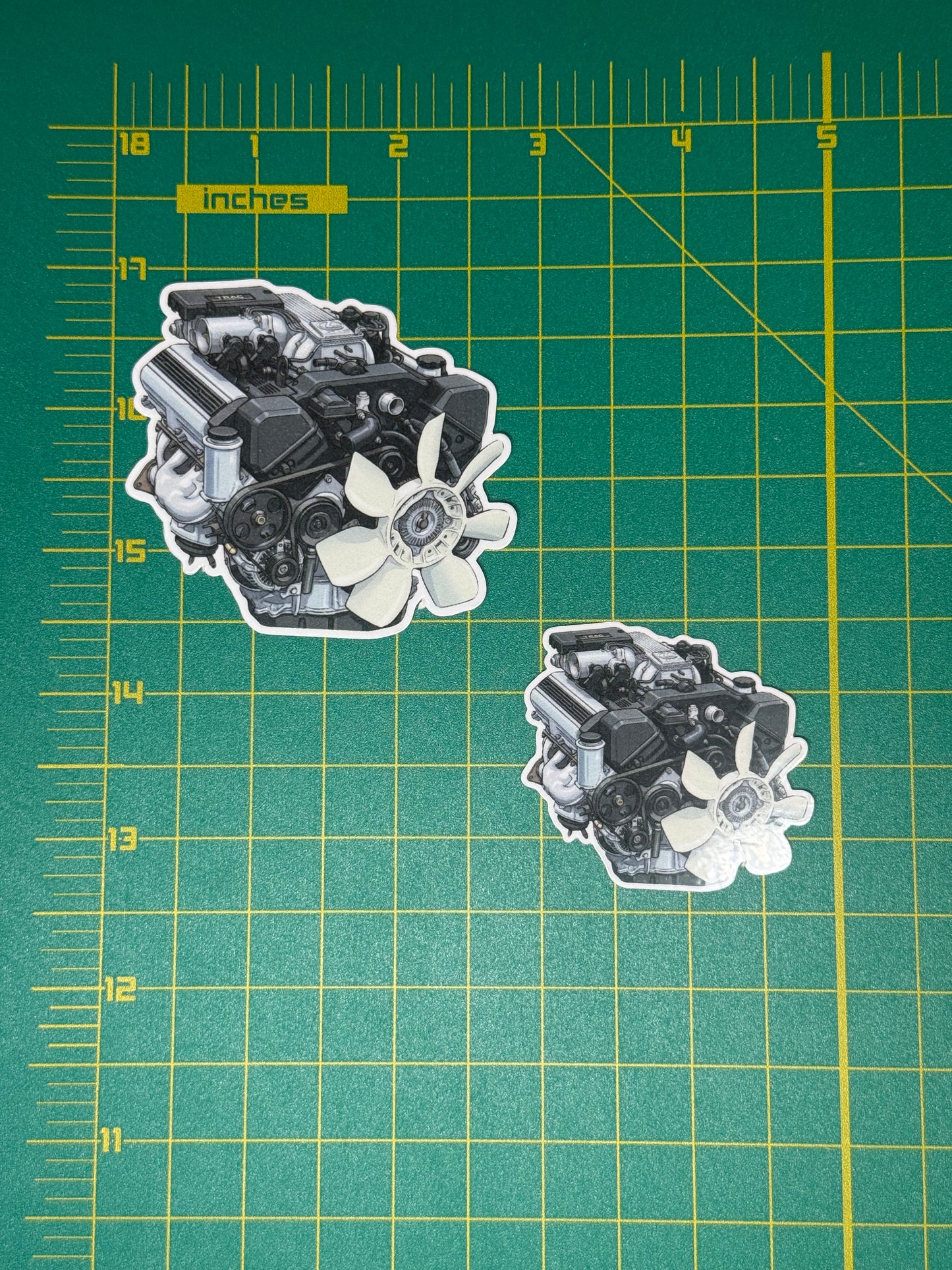 Lexus 1UZ-FE V8 Engine Sticker | LS400, SC400 & Drift Swap Decal