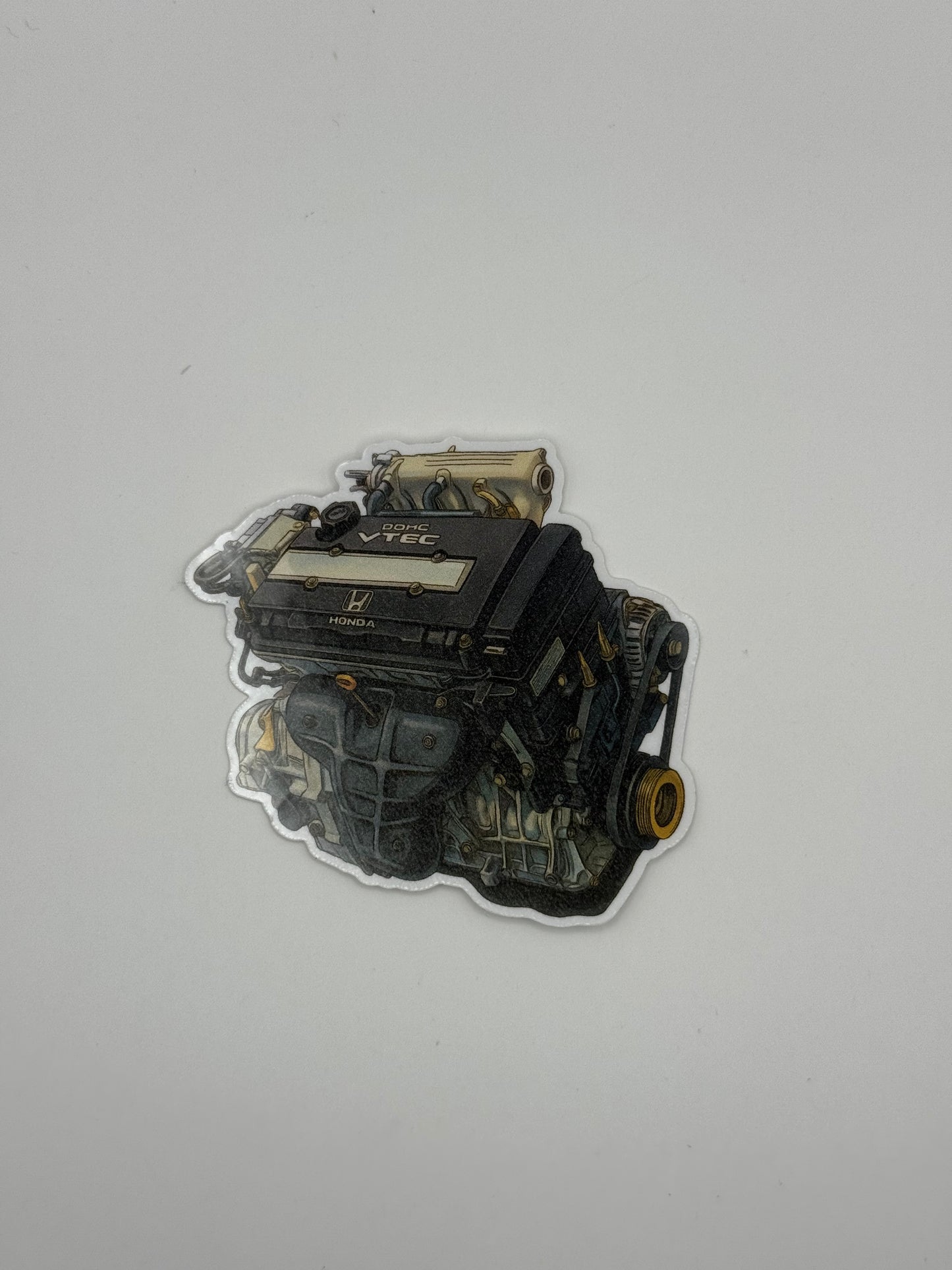 Honda B16A SiR "Black Top" Engine Sticker | Civic EG6, EM1 & CRX VTEC Decal