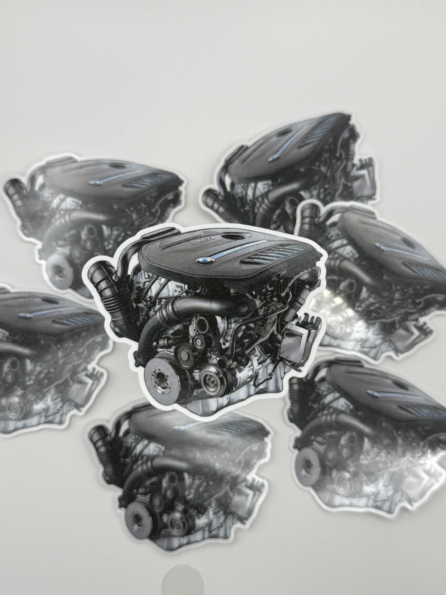 BMW B58 Engine Sticker | Toyota Supra MK5 (A90) & M340i Turbo Decal