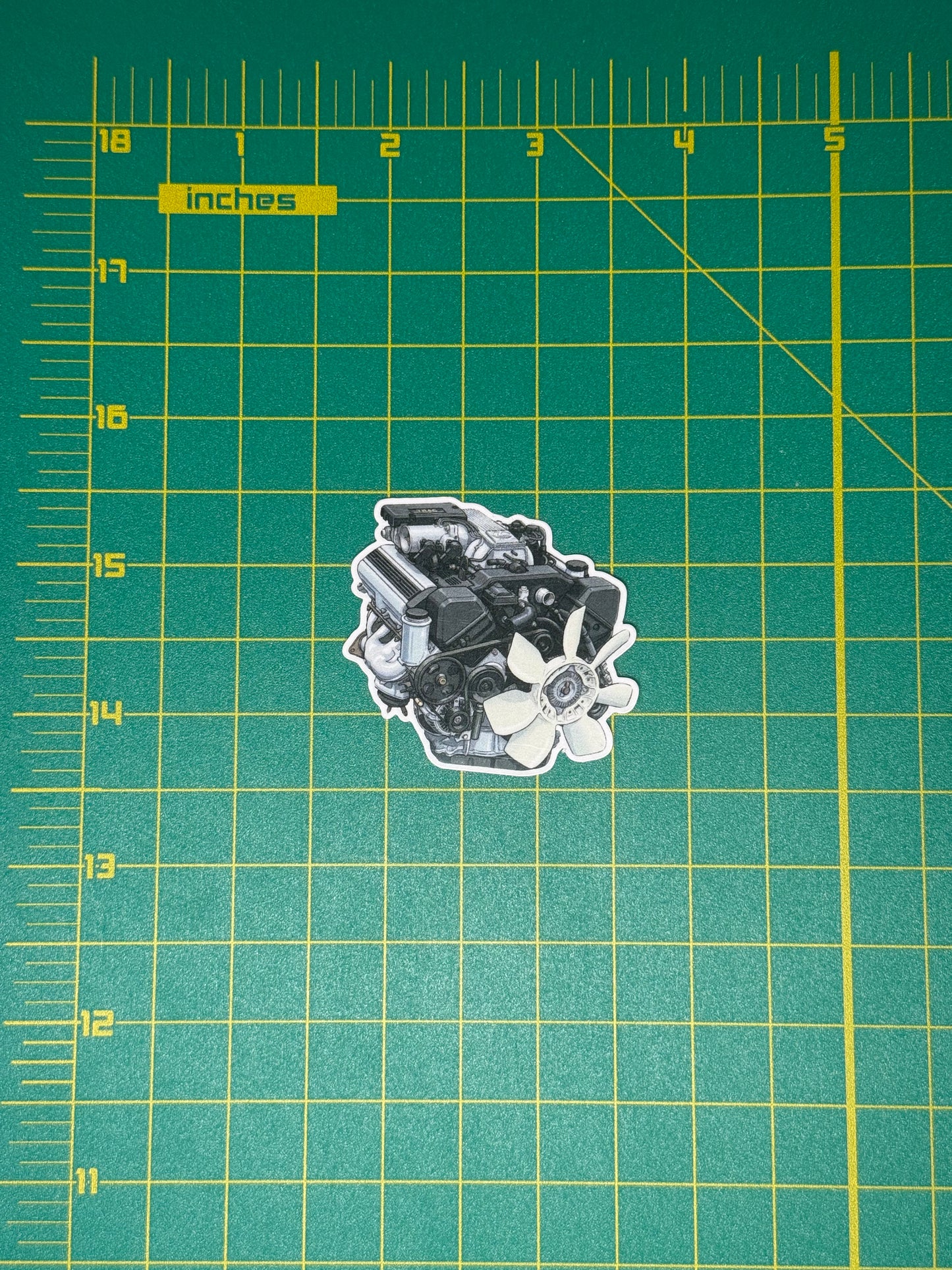 Lexus 1UZ-FE V8 Engine Sticker | LS400, SC400 & Drift Swap Decal