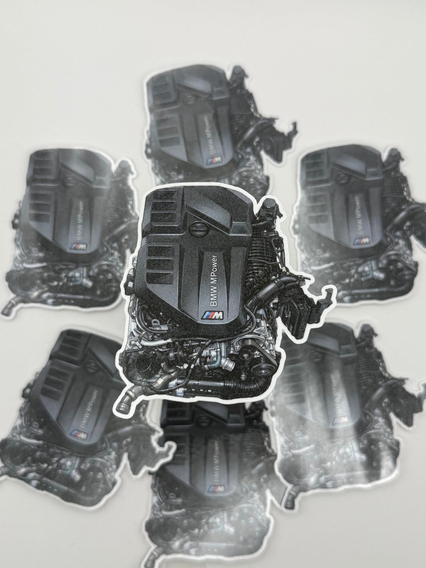 BMW S58 "M Power" Engine Sticker | G80 M3 & G82 M4 Twin Turbo Decal