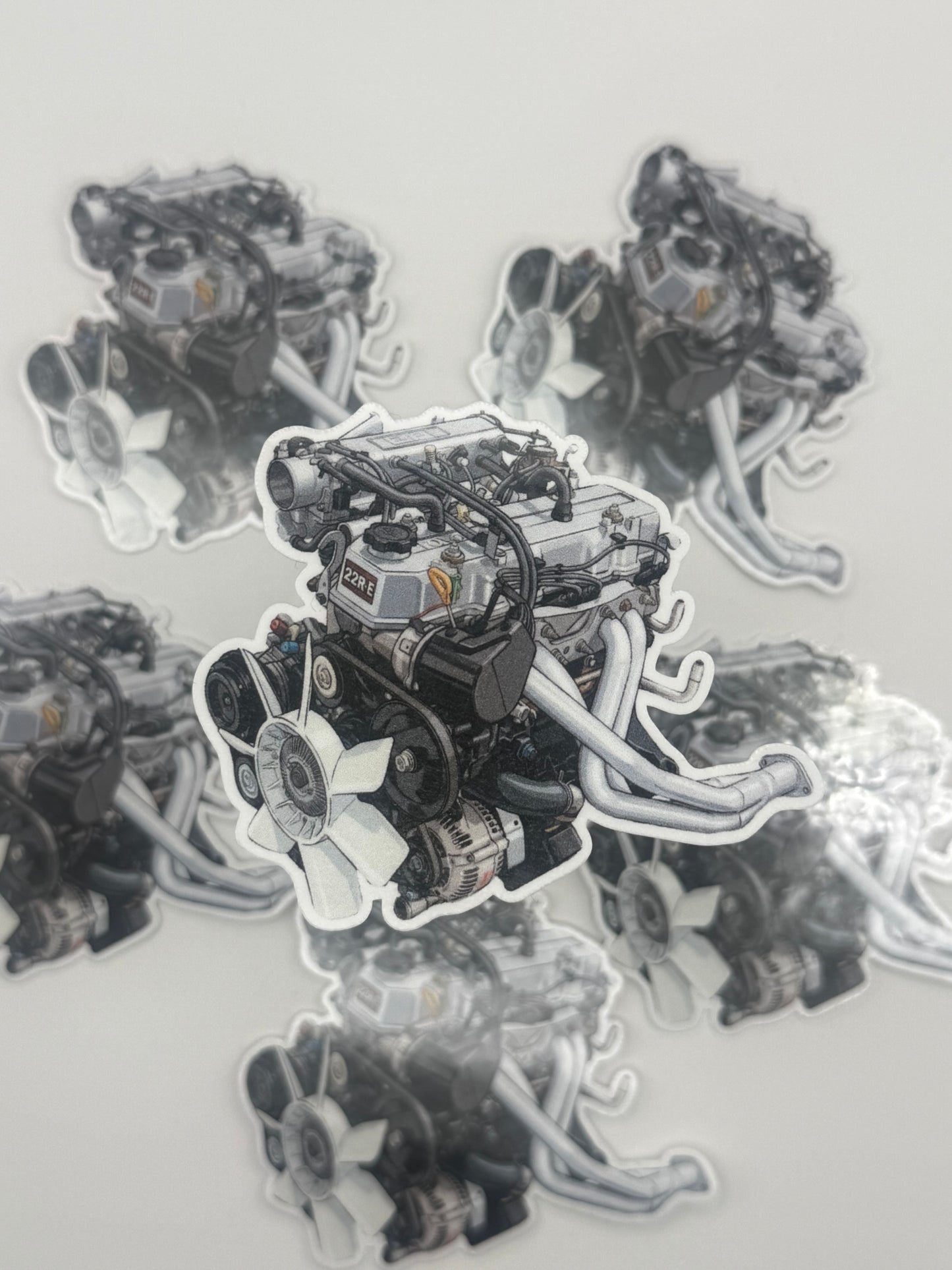 Toyota 22R-E "Bulletproof" Engine Sticker | Toyota Pickup, 4Runner & Hilux Decal