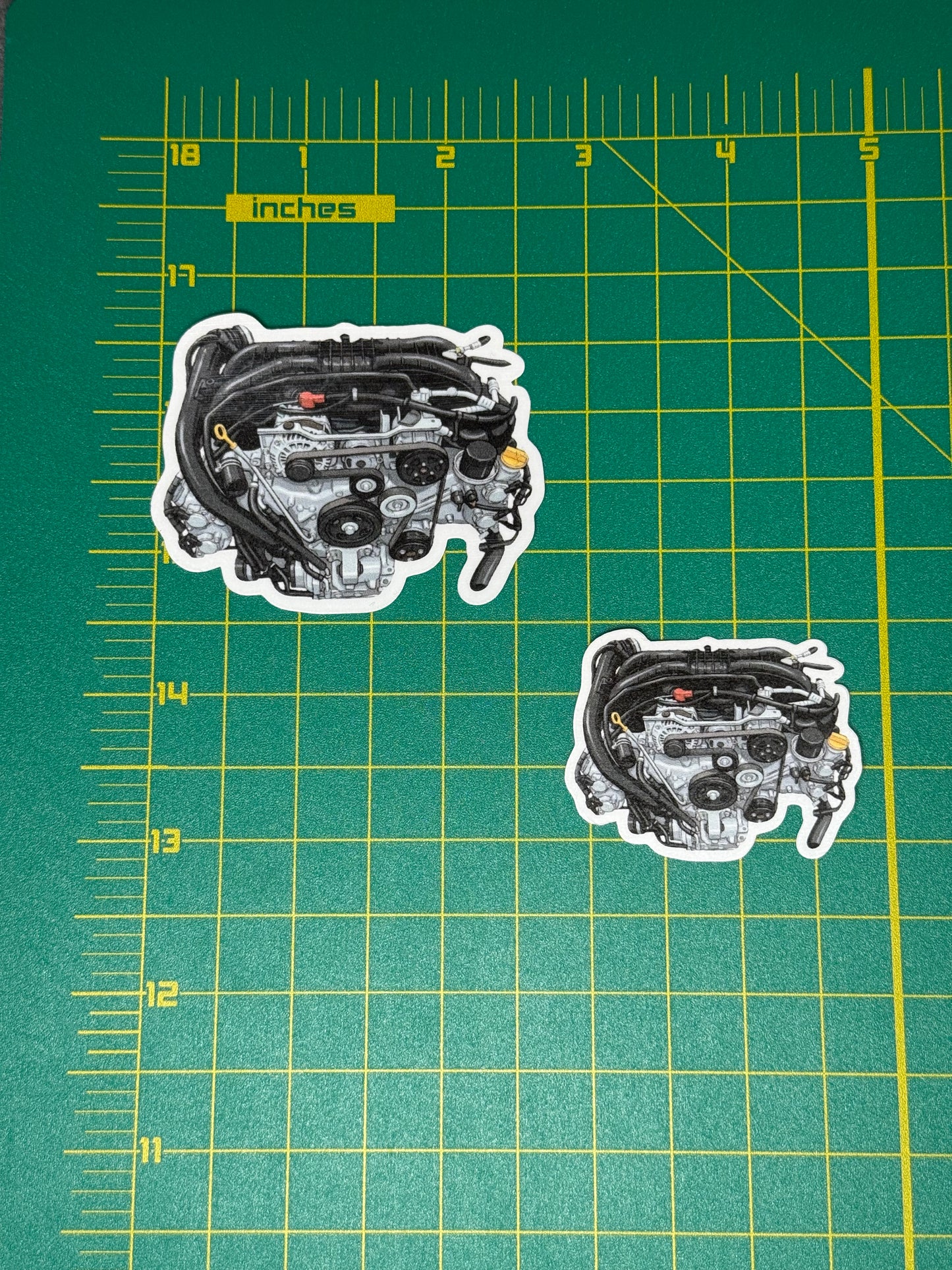 Subaru FA20 DIT Turbo Engine Sticker | WRX (2015+) & Forester XT Decal