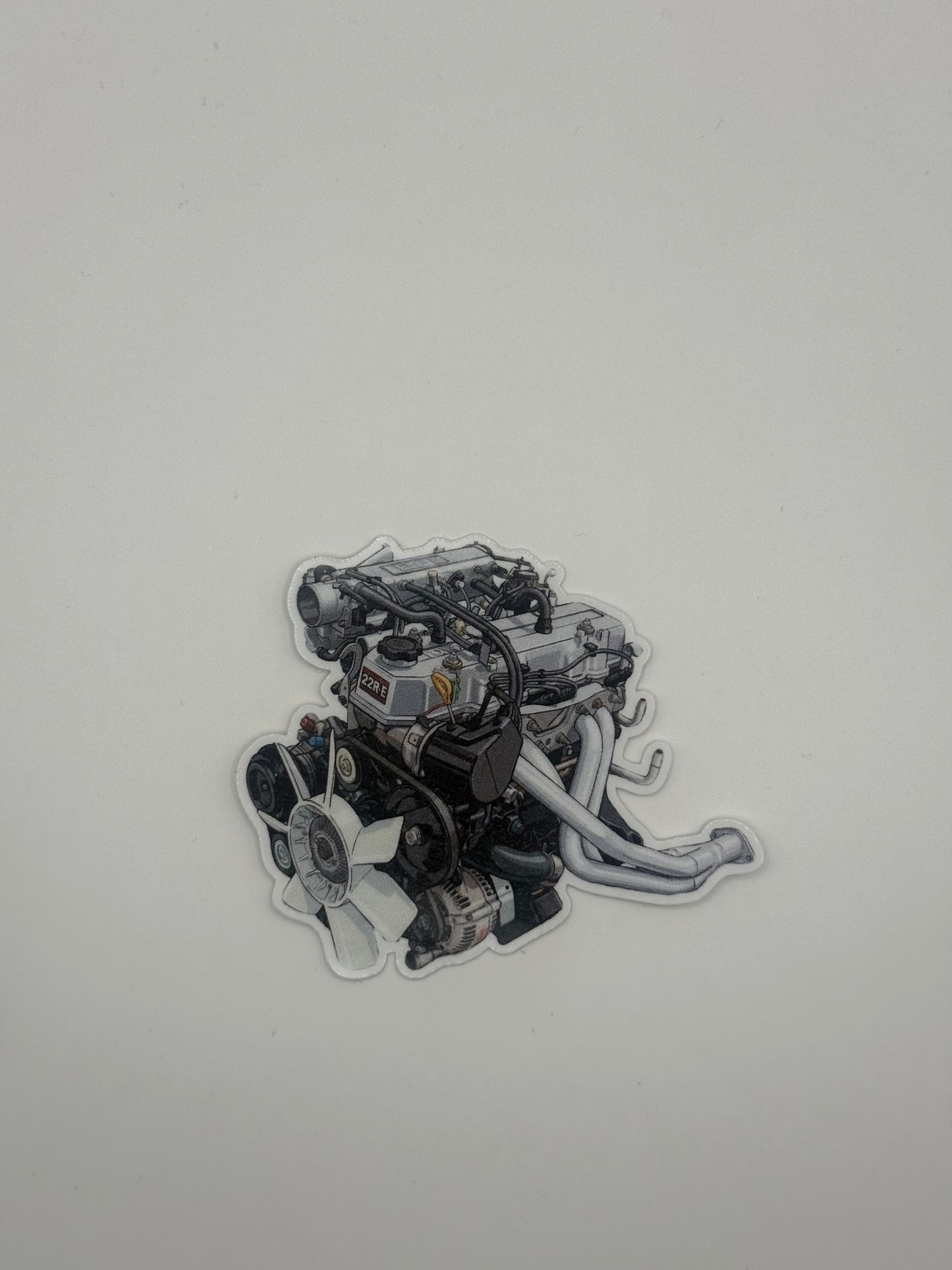 Toyota 22R-E "Bulletproof" Engine Sticker | Toyota Pickup, 4Runner & Hilux Decal