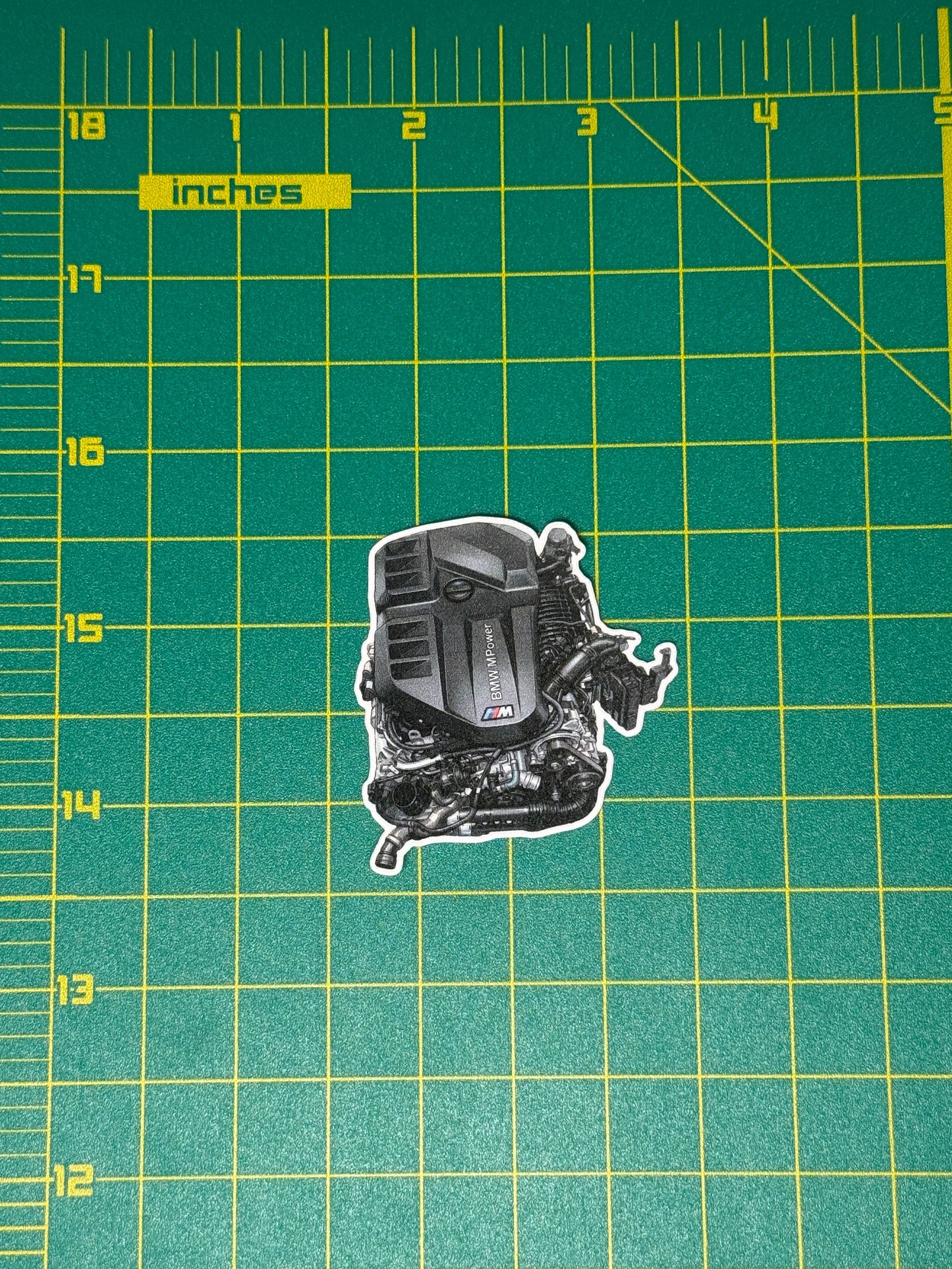 BMW S58 "M Power" Engine Sticker | G80 M3 & G82 M4 Twin Turbo Decal