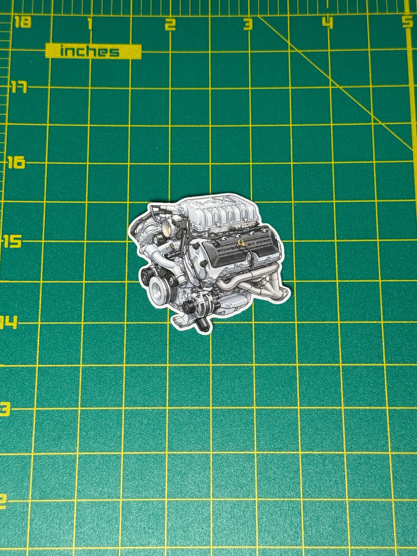 Ford 5.2L Predator Engine Sticker