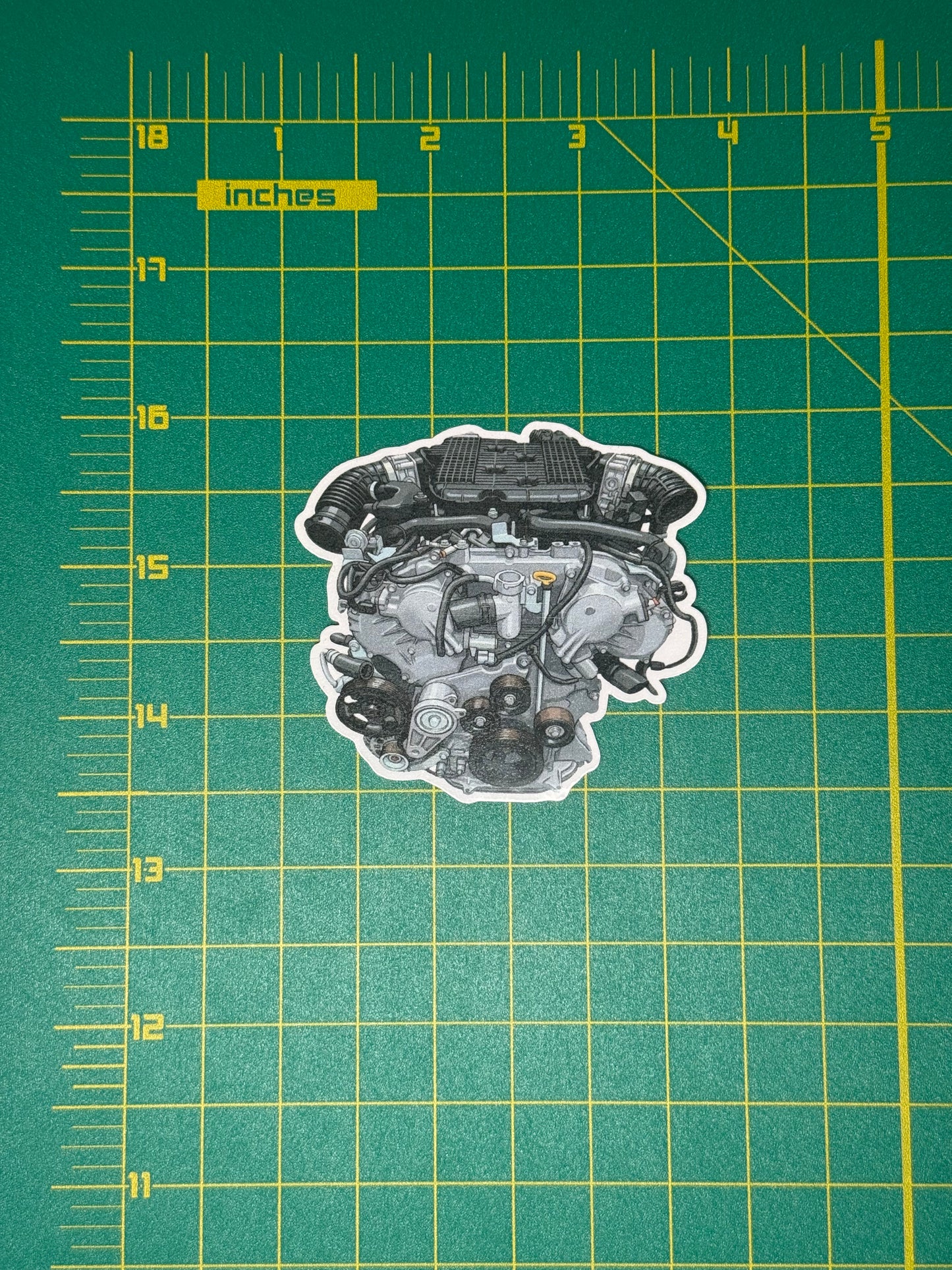 Nissan VQ35HR / VQ37VHR Engine Sticker | 350Z, 370Z & Infiniti G37 Dual Intake Decal