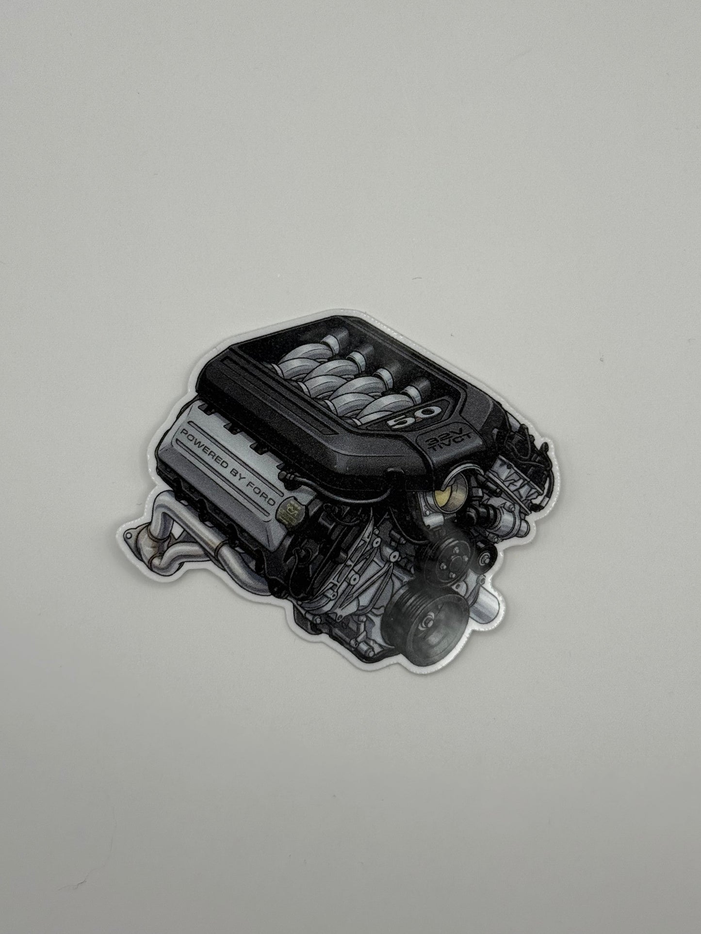 5.0L Coyote V8 Engine Sticker